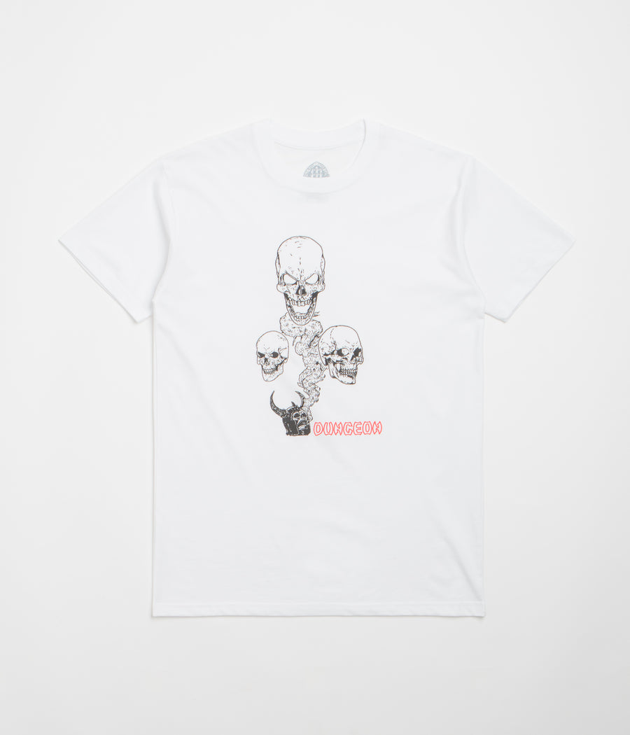 Dungeon No Body Lives T-Shirt in White