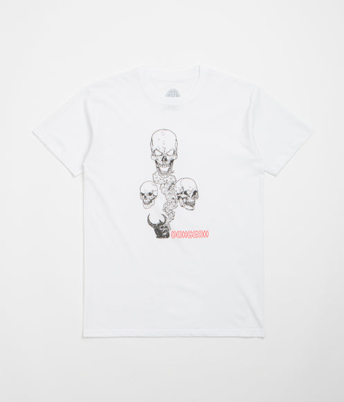 Dungeon No Body Lives T-Shirt - White