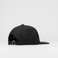 Dungeon Organic Logo Cap in Black and Neon Pink thumbnail