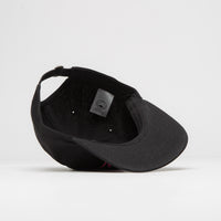 Dungeon Organic Logo Cap in Black and Neon Pink thumbnail