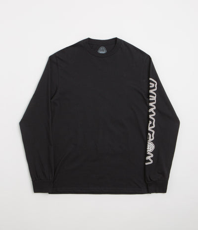 Dungeon Portcullis Logo Long Sleeve T-Shirt in Black