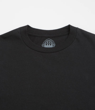 Dungeon Portcullis Logo Long Sleeve T-Shirt in Black