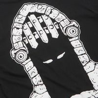 Dungeon Portcullis Logo Long Sleeve T-Shirt in Black thumbnail