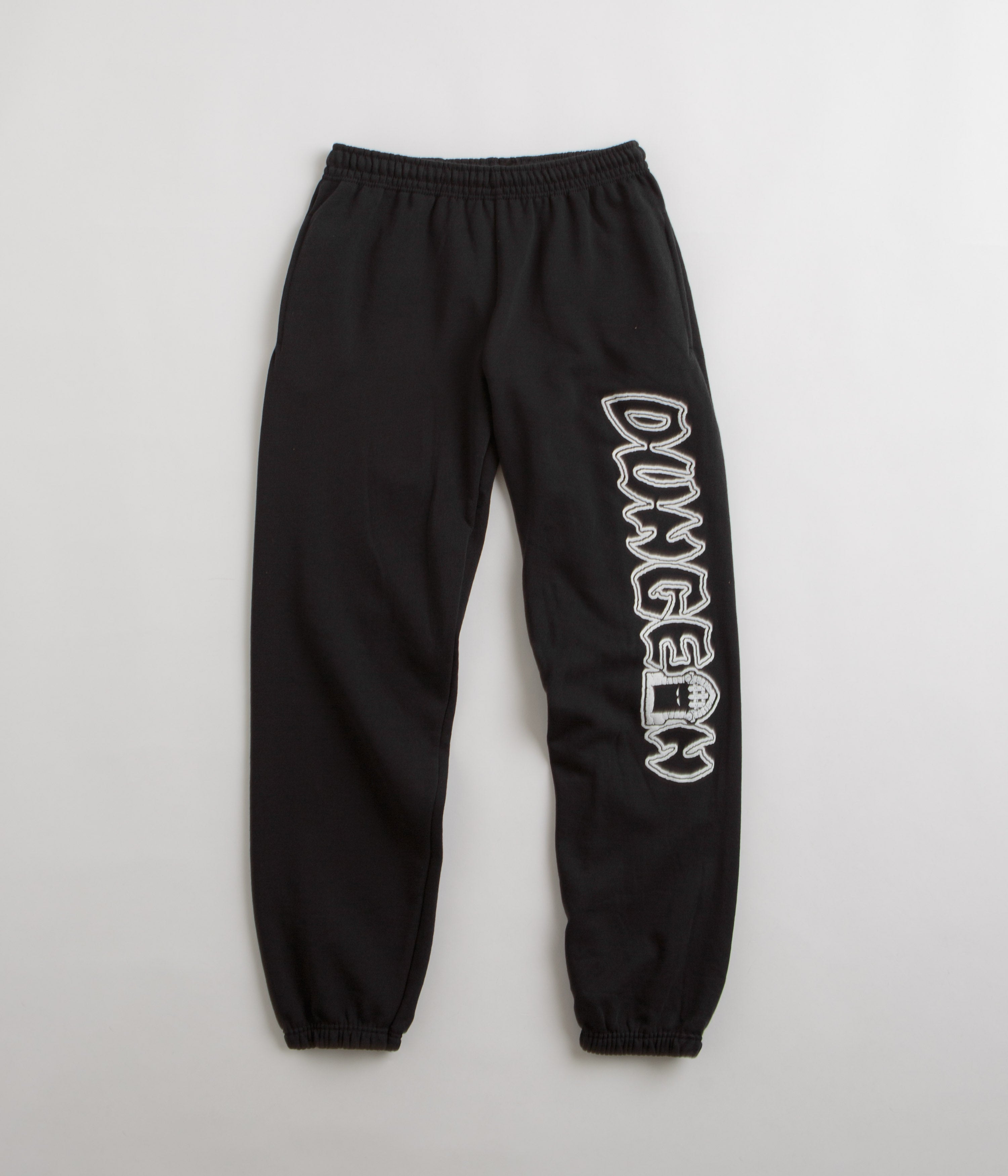 Dungeon Portcullis Logo Sweatpants in Black