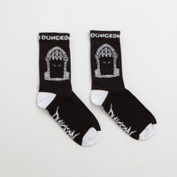 Dungeon Portcullis Socks - Black thumbnail