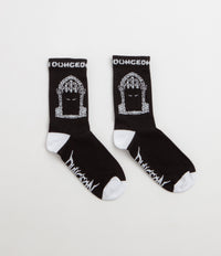 Dungeon Portcullis Socks - Black