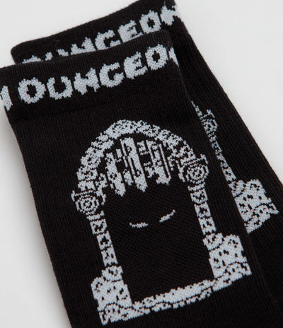 Dungeon Portcullis Socks - Black