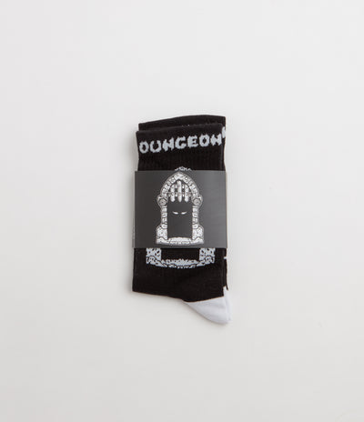 Dungeon Portcullis Socks - Black