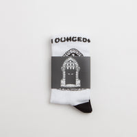 Dungeon Portcullis Socks - White thumbnail