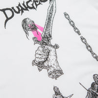 Dungeon Power Of The Sword T-Shirt in White thumbnail