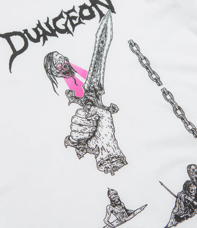 Dungeon Power Of The Sword T-Shirt in White