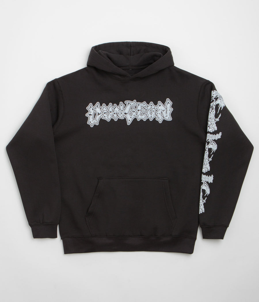 Dungeon Ritual Steel Hoodie in Black