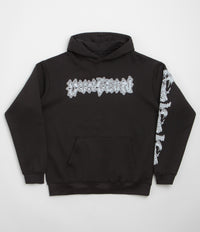 Dungeon Ritual Steel Hoodie in Black