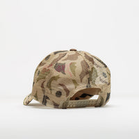 Dungeon Scrawl Logo Camo Cap in Sand Camo and Pink thumbnail