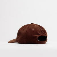 Dungeon Scrawl Logo Cord Cap in Orange and Chocolate thumbnail