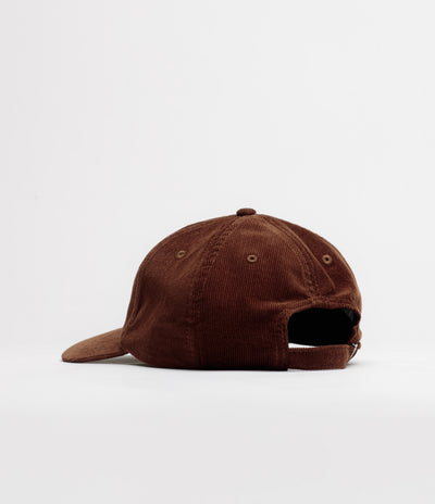 Dungeon Scrawl Logo Cord Cap in Orange and Chocolate