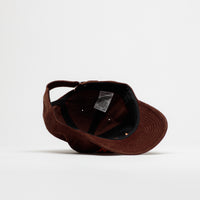 Dungeon Scrawl Logo Cord Cap in Orange and Chocolate thumbnail