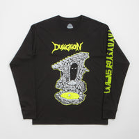 Dungeon Still Life Long Sleeve T-Shirt - Black / Green thumbnail