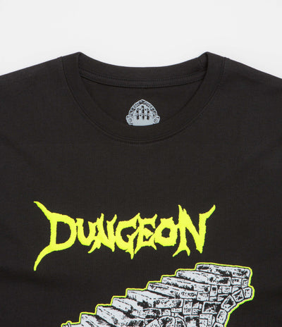 Dungeon Still Life Long Sleeve T-Shirt - Black / Green