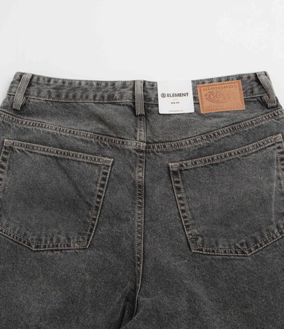 Element Big 5 Denim Pants in Mid Grey Tint