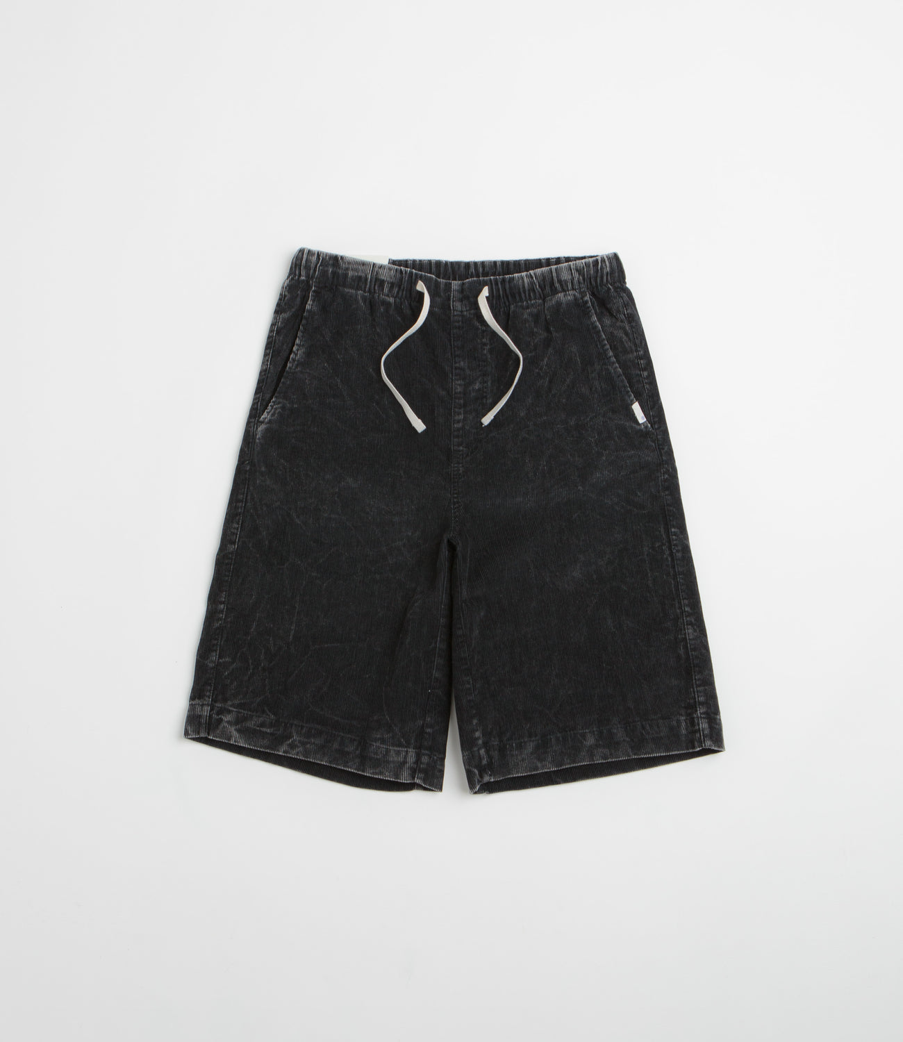 Element Big Corduroy Shorts - Vintage Black | flatspot