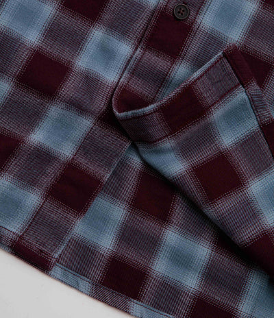 Element Button Down Flannel Shirt - Zinfandel Checks