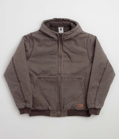 Element Dulcey Canvas Full Zip Hoodie - Java