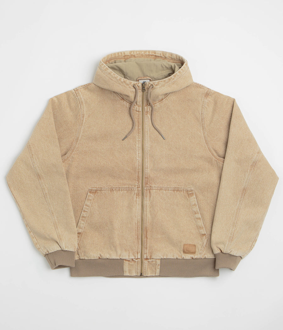 Element Dulcey Denim Jacket in Beige Tint Wash