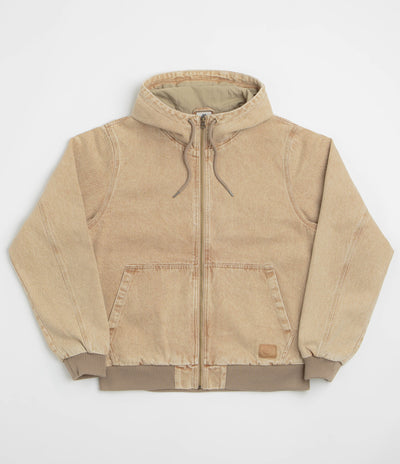 Element Dulcey Denim Jacket in Beige Tint Wash