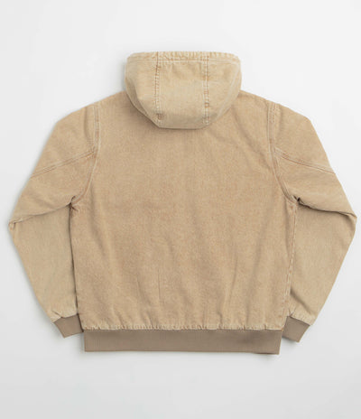 Element Dulcey Denim Jacket in Beige Tint Wash