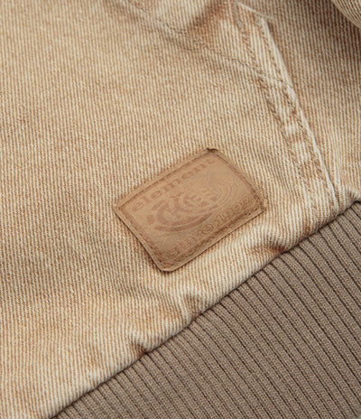 Element Dulcey Denim Jacket in Beige Tint Wash