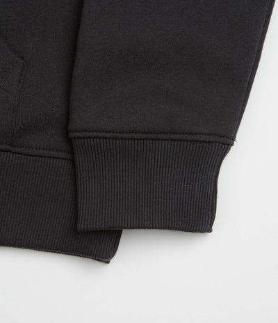 Element Icon Embroidery Hoodie in Flint Black