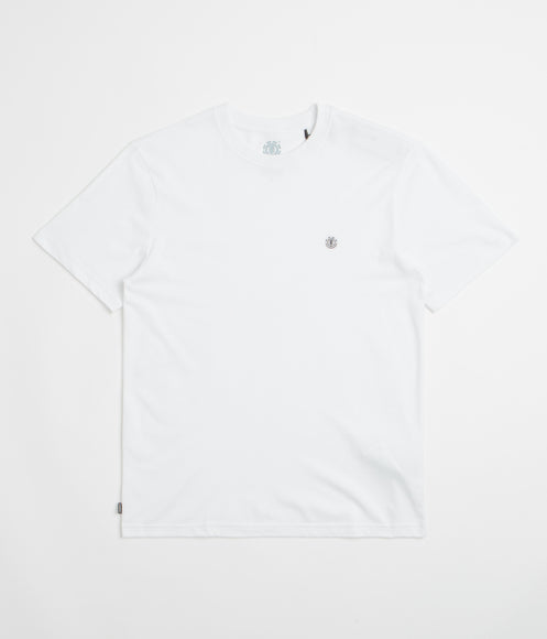 Element Icon Embroidery T-Shirt - Optic White