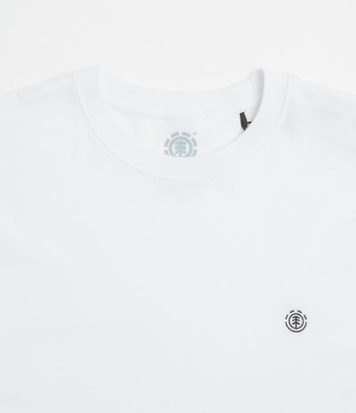 Element Icon Embroidery T-Shirt in Optic White