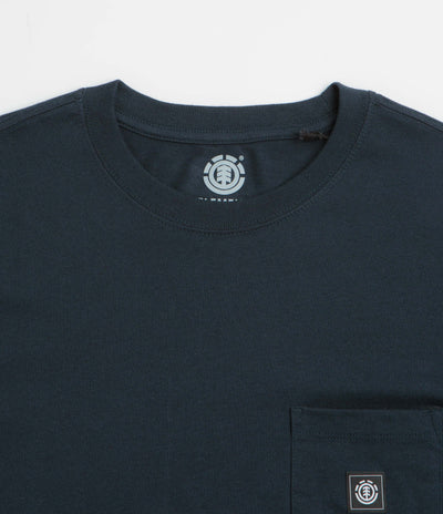 Element Icon Label Pocket T-Shirt in Eclipse Navy