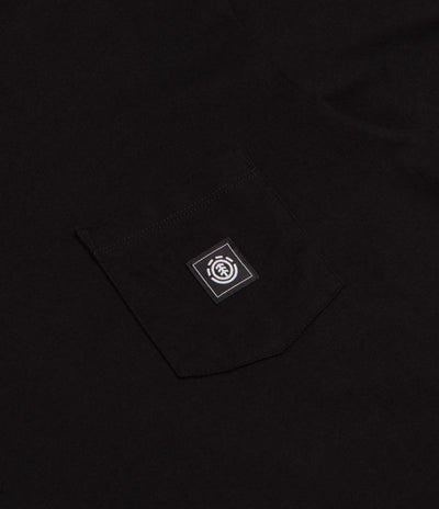 Element Icon Label Pocket T-Shirt - Flint Black