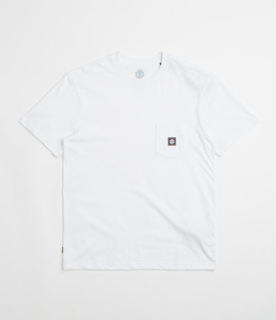 Element Icon Label Pocket T-Shirt in Optic White