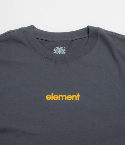 Element Lowcase Back Print T-Shirt - Dark Slate