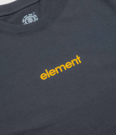 Element Lowcase Back Print T-Shirt - Dark Slate