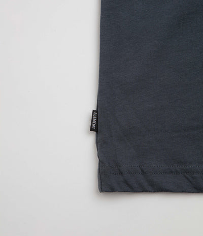 Element Lowcase Back Print T-Shirt - Dark Slate