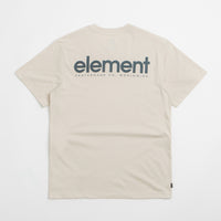 Element Lowcase Back Print T-Shirt in Oat Milk thumbnail