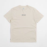 Element Lowcase Back Print T-Shirt in Oat Milk thumbnail
