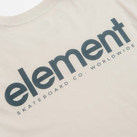 Element Lowcase Back Print T-Shirt in Oat Milk thumbnail