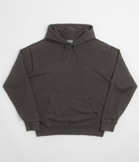 Element Lowcase Pigment Hoodie in Off Black