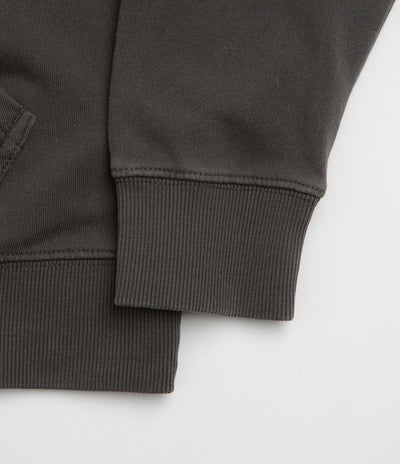 Element Lowcase Pigment Hoodie in Off Black