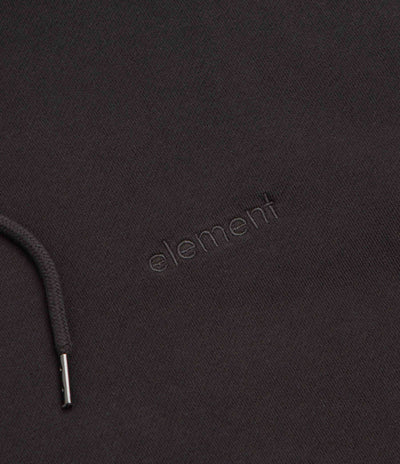 Element Lowcase Pigment Hoodie - Off Black / Black
