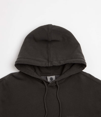 Element Lowcase Pigment Hoodie - Off Black / Black