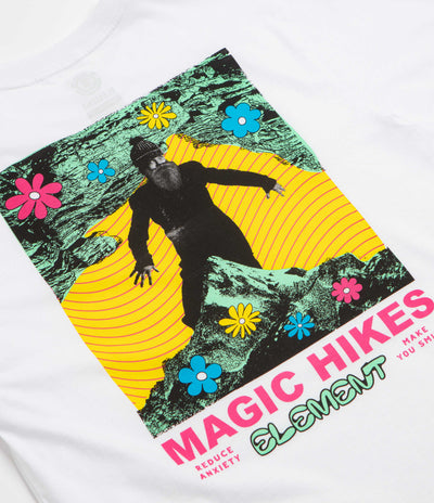 Element Magic Hikes T-Shirt - Optic White