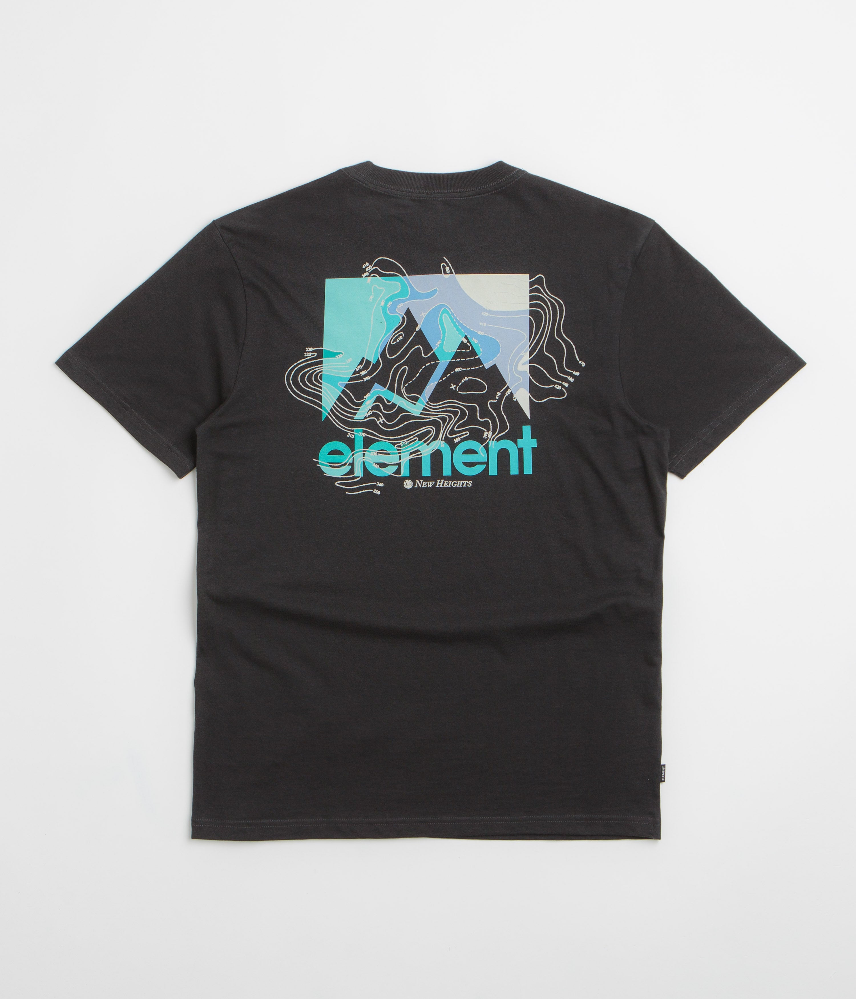 Element New Heights T-Shirt in Off Black