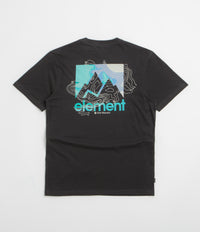 Element New Heights T-Shirt in Off Black